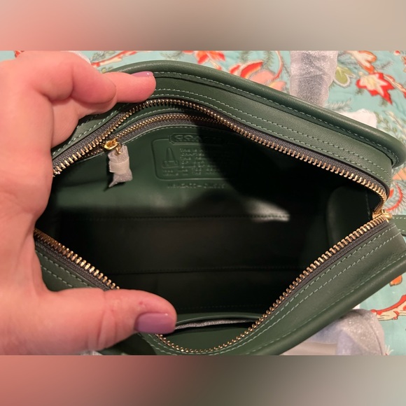 NWT Coach Green Swing Shoulder Bag - Picture 5 of 11